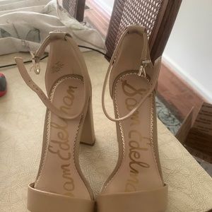 Sam edelman yaro nude classic heels new wide sz 7